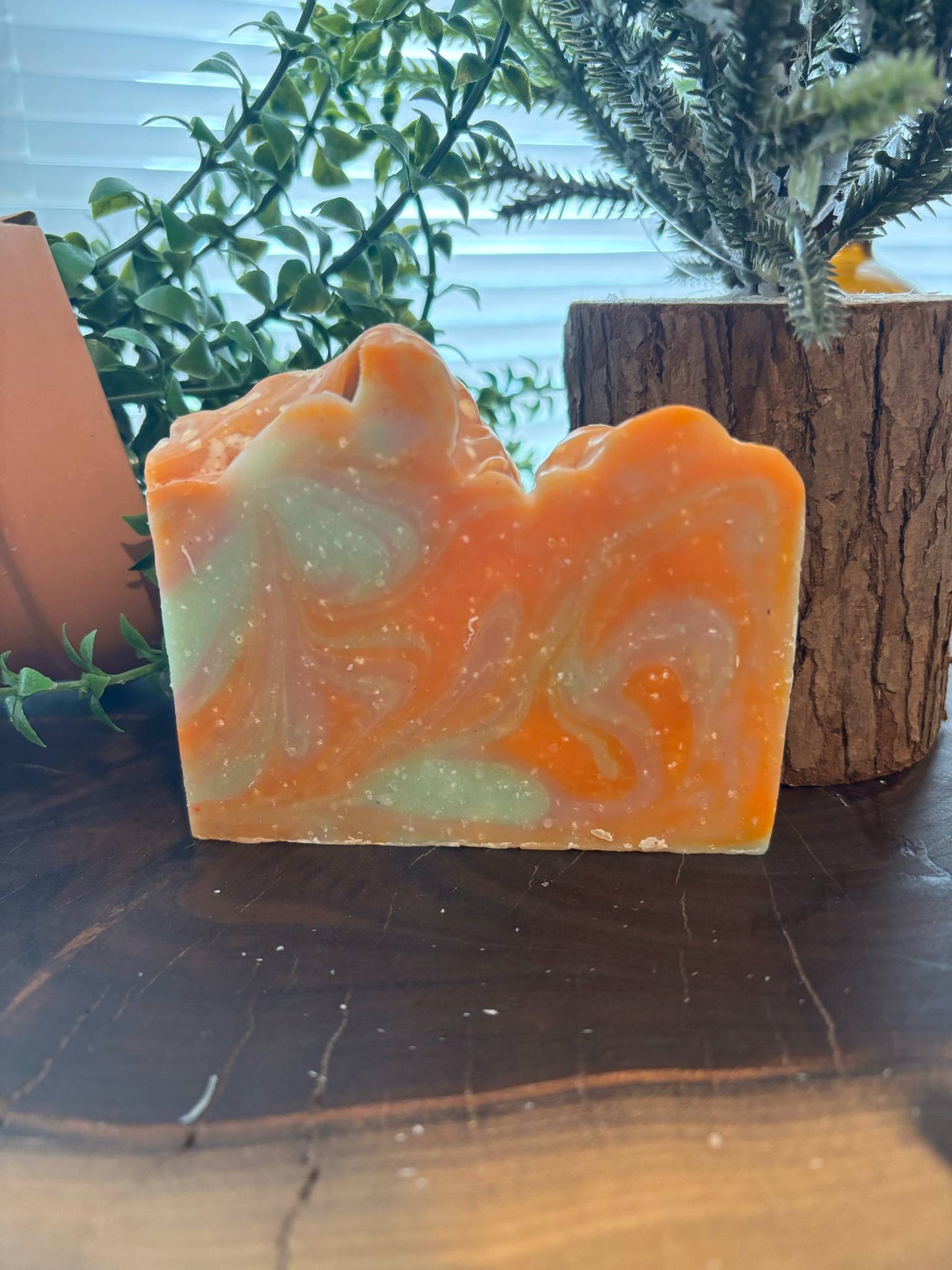"NEW" BAR SOAP - The Wolastoq ‑ Citrus & River‑Sunset