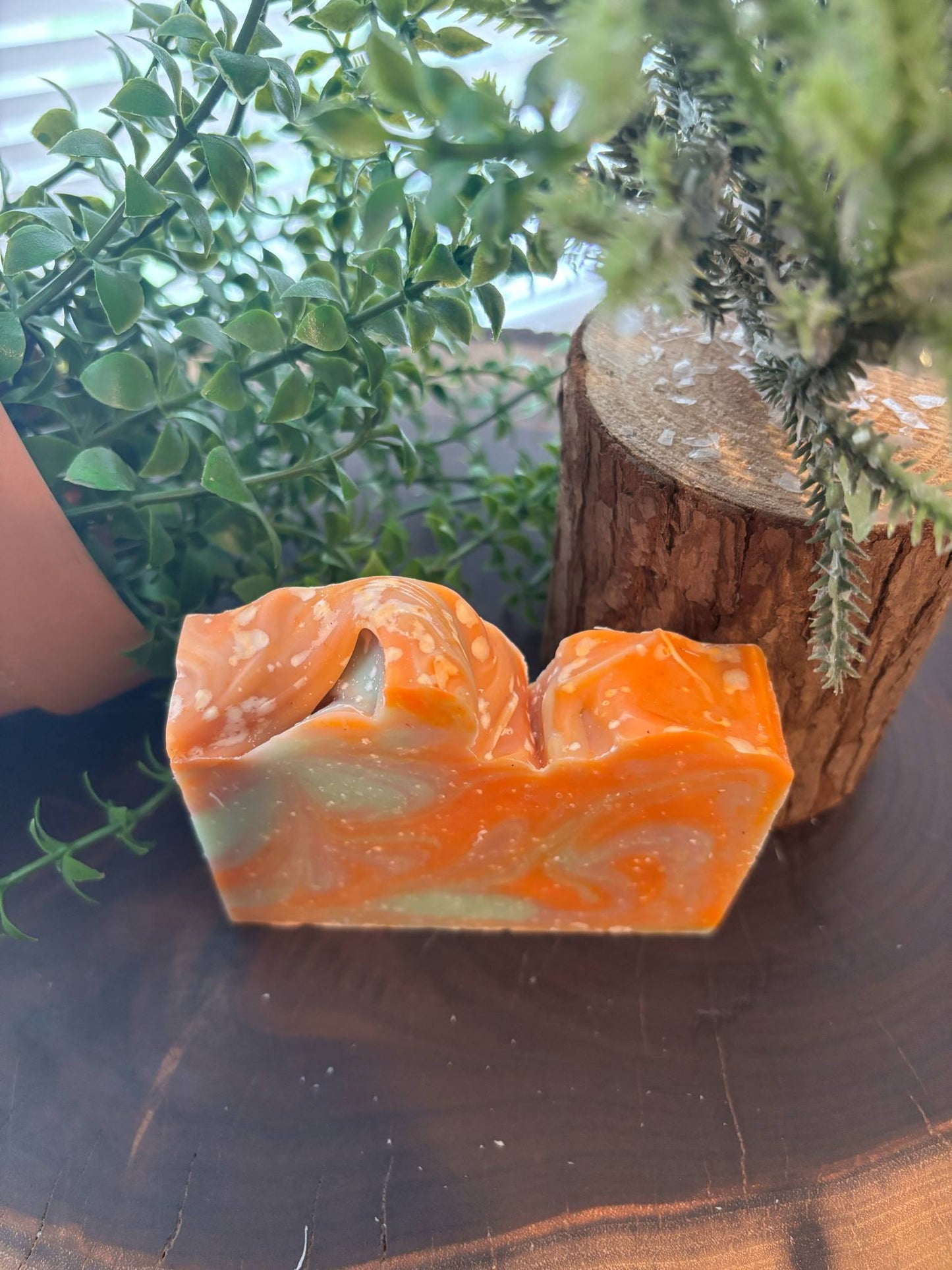 "NEW" BAR SOAP - The Wolastoq ‑ Citrus & River‑Sunset