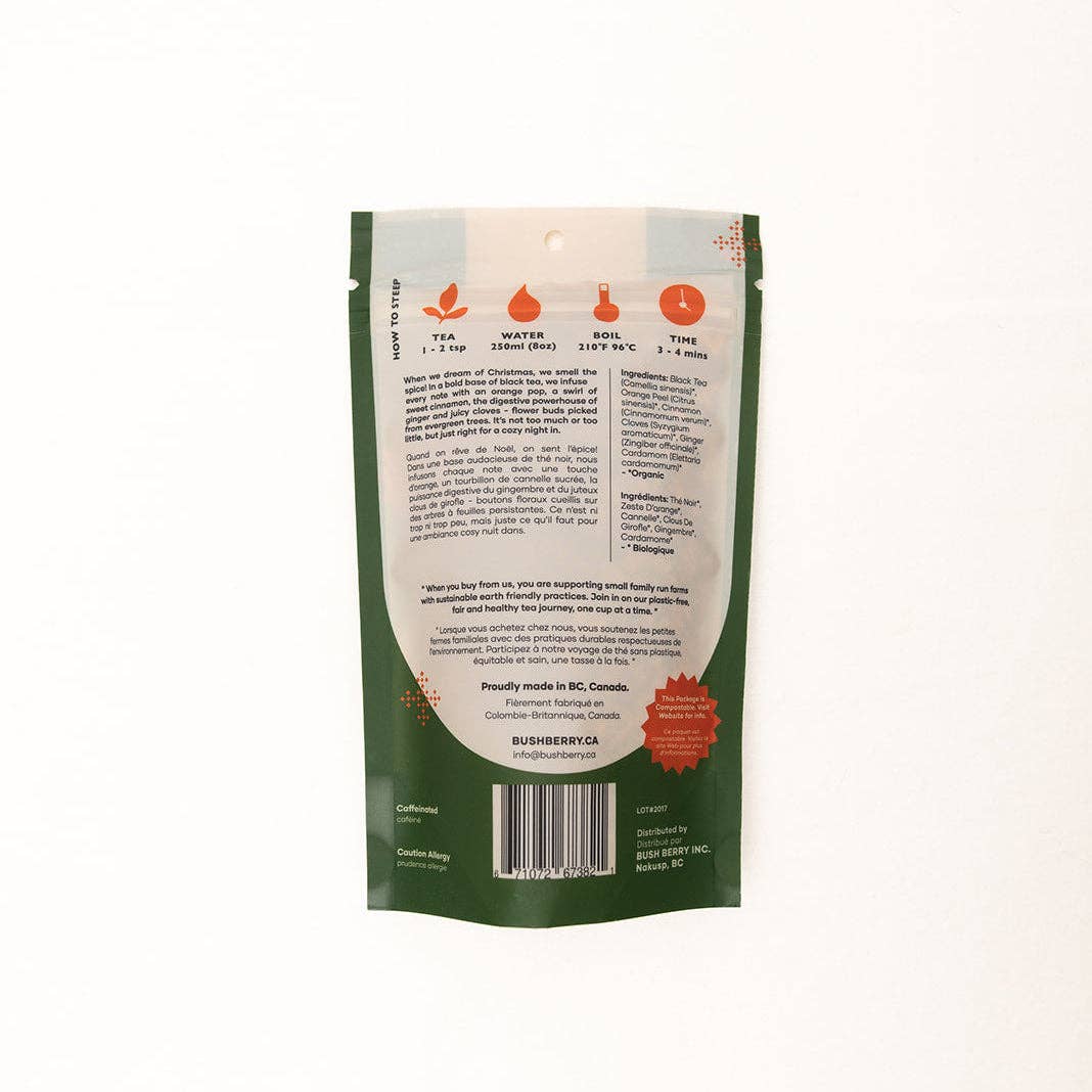 NEW - CHRISTMAS ORANGE TEA - ORGANIC - LIMITED HOLIDAY EDITION 🎄