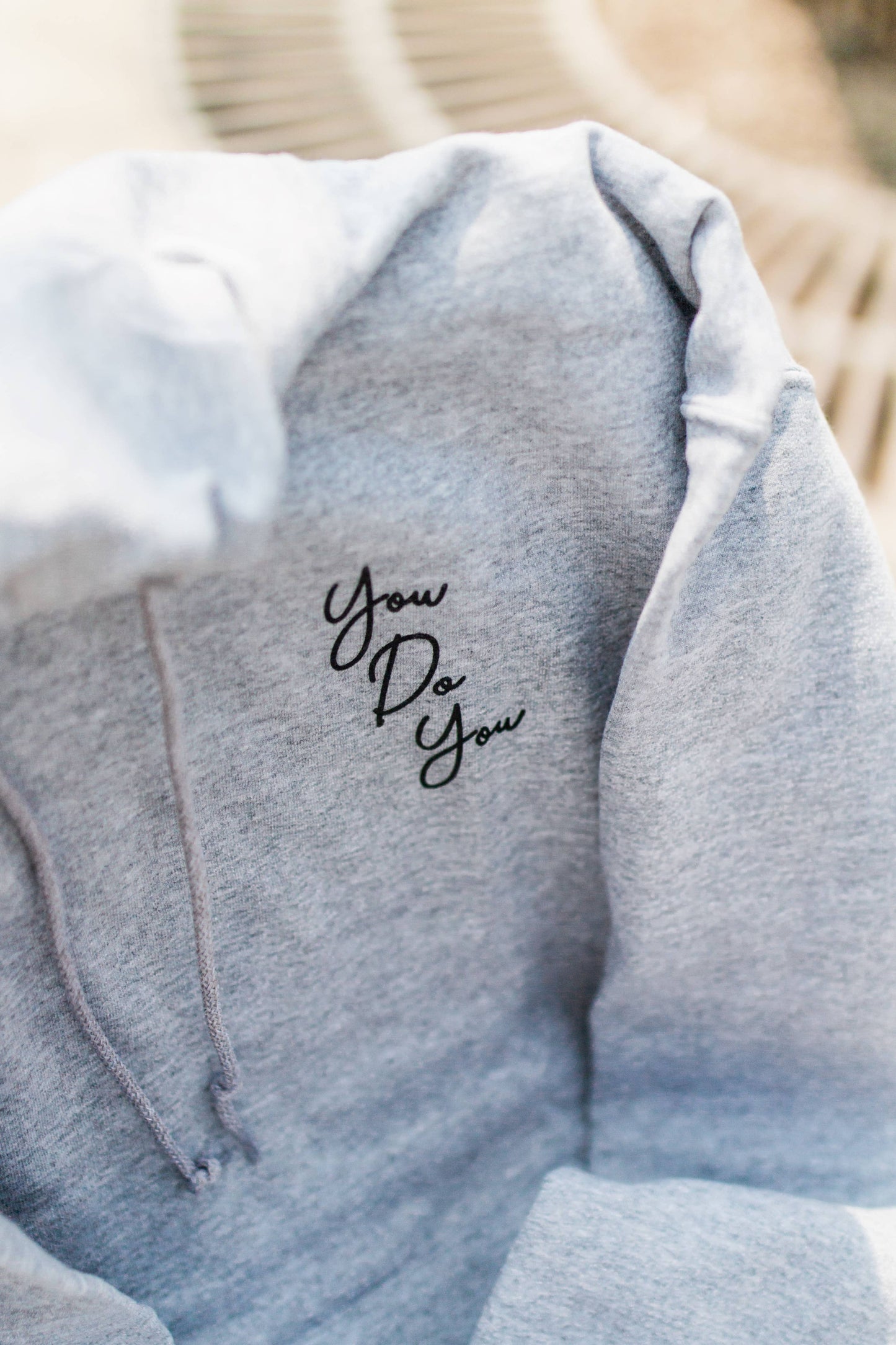 HOODIE - YOU DO YOU - GREY - LARGE