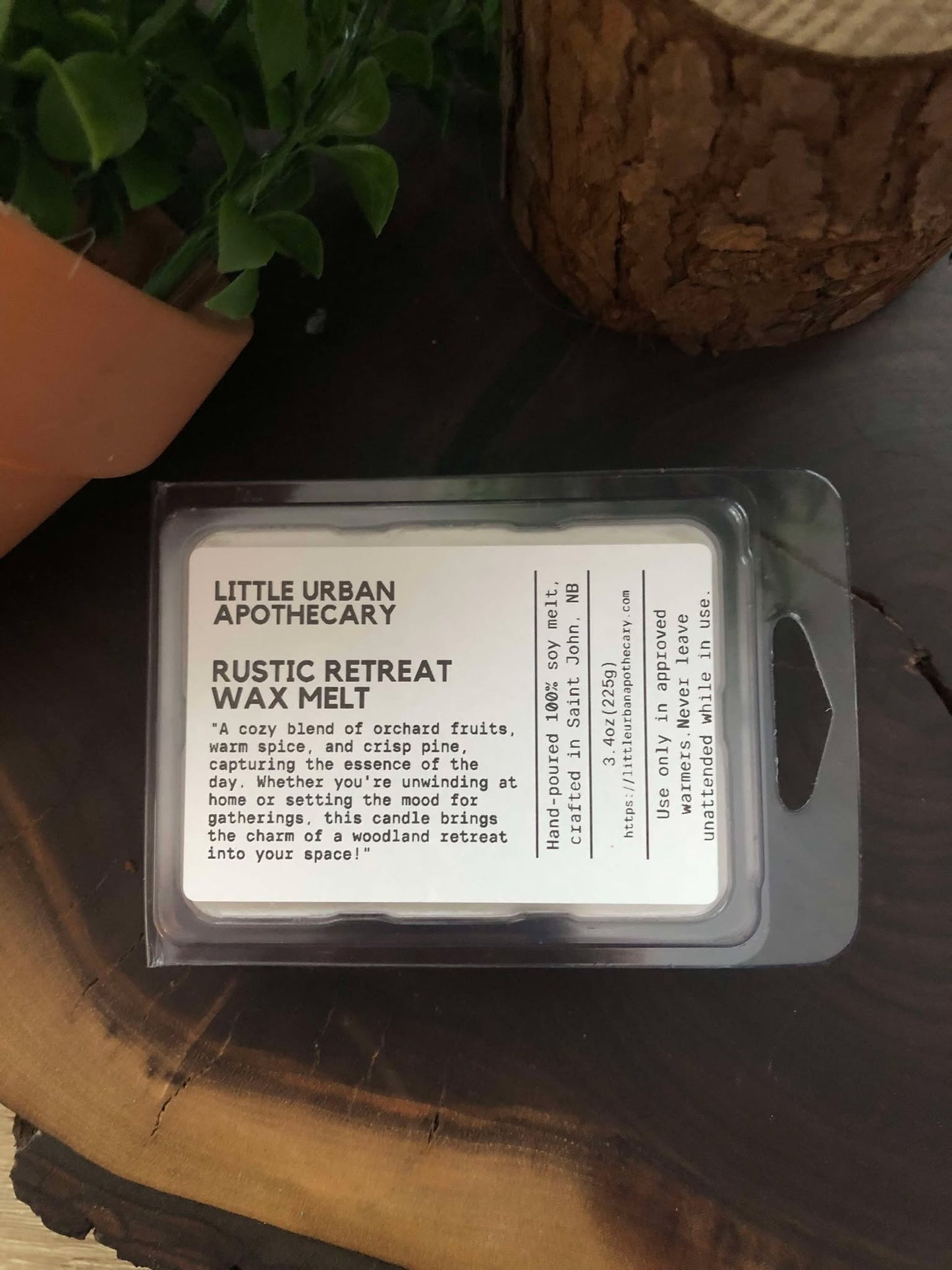 "NEW" WAX MELT - RUSTIC RETREAT