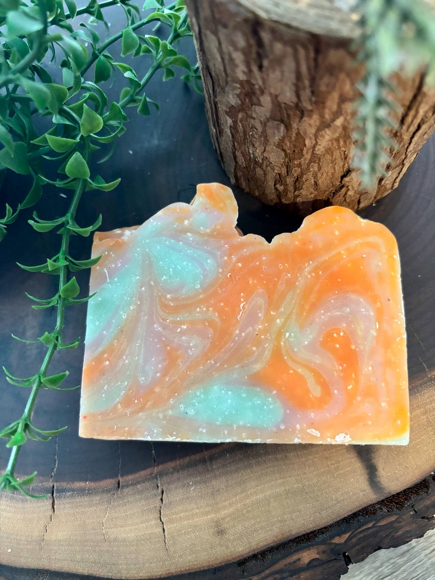 "NEW" BAR SOAP - The Wolastoq ‑ Citrus & River‑Sunset