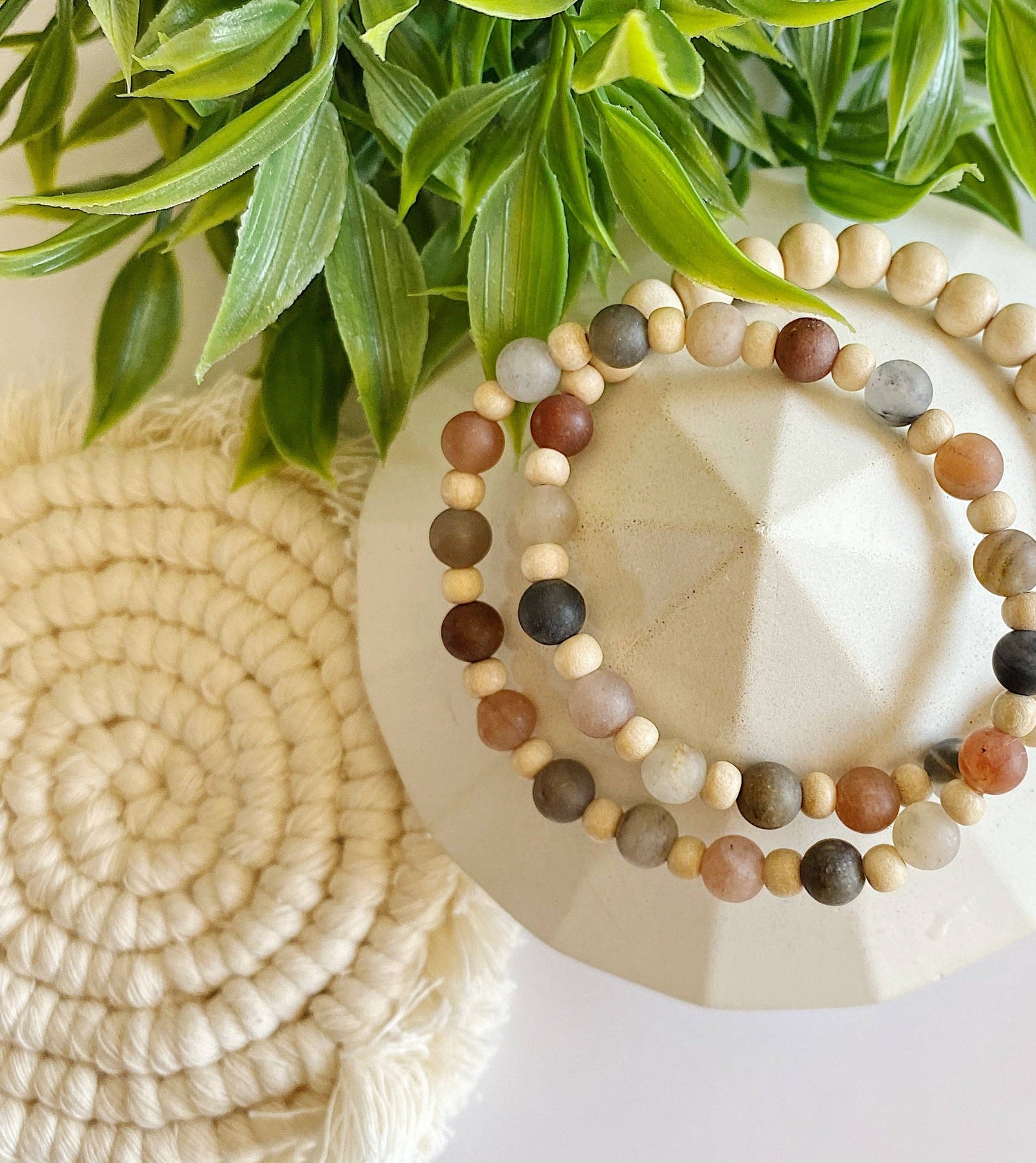 GEMSTONE BEADED BRACELETS