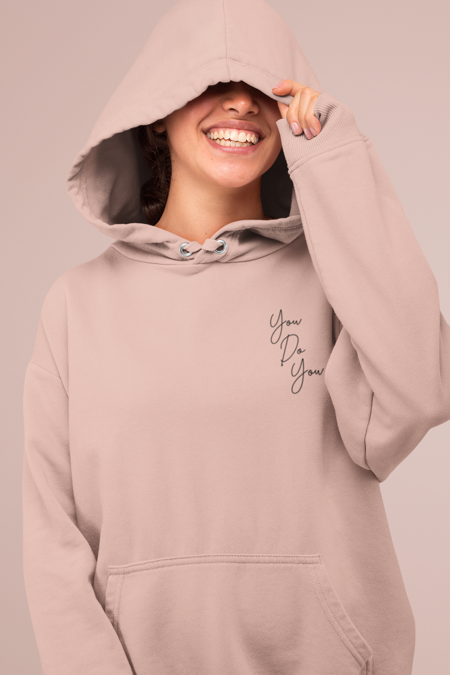 HOODIE - “You Do You”  – Limited Edition Blush Pink - Small