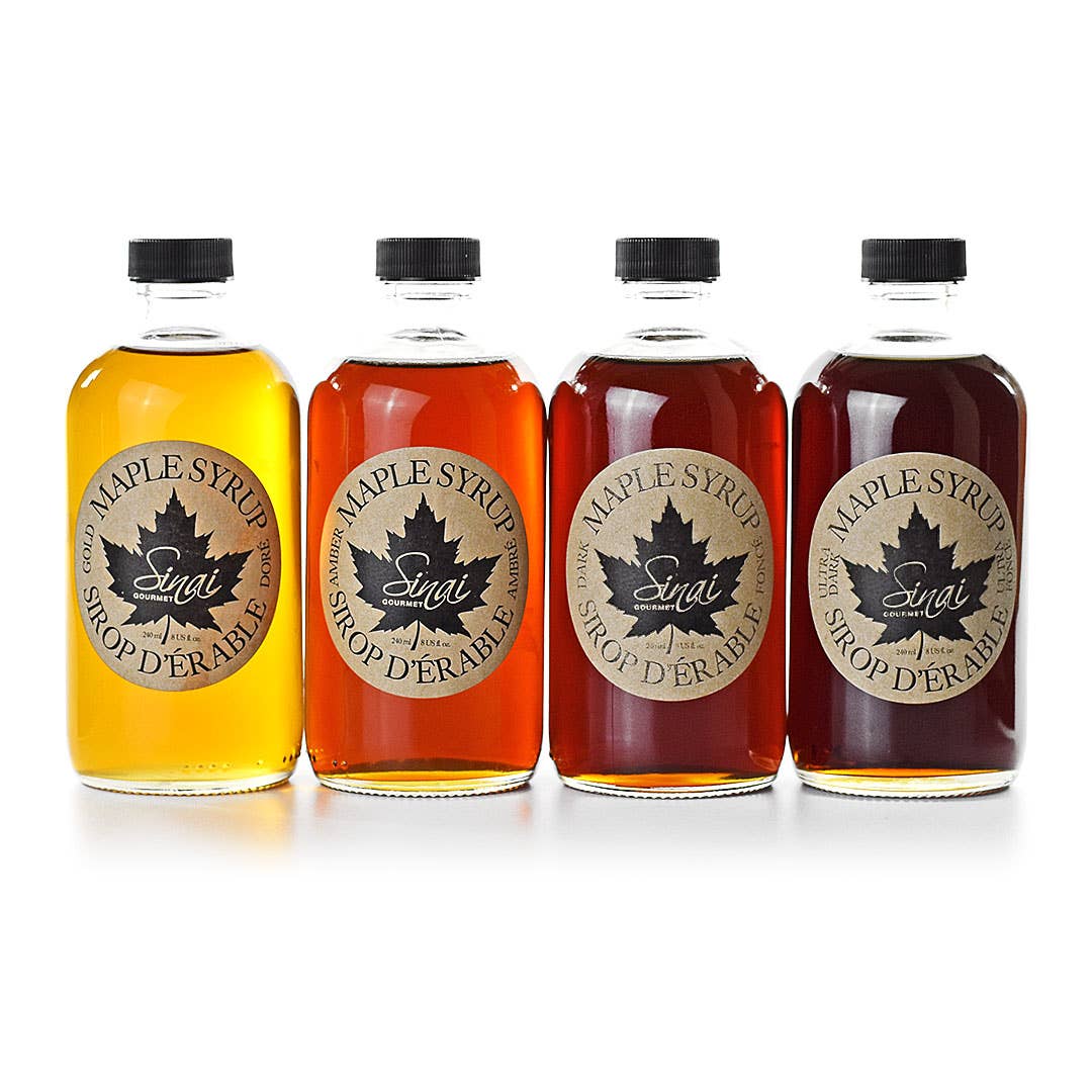 "NEW" ORGANIC MAPLE SYRUP - GOLD - QUEBEC