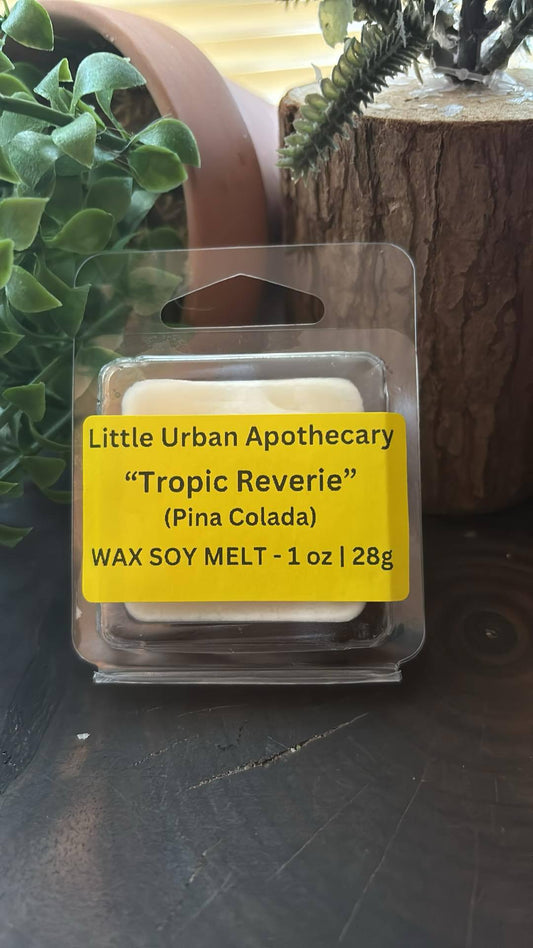 "NEW" WAX MELT - SOY - TROPIC REVERIE (Pina Colada)