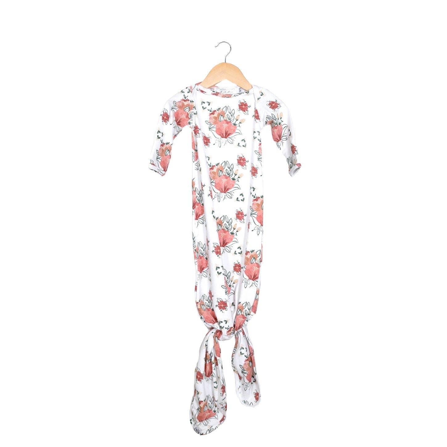 "NEW" BABY GOWN - ESTELLE - 0-3 MONTHS