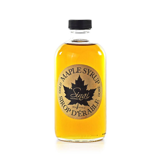 "NEW" ORGANIC MAPLE SYRUP - GOLD - QUEBEC
