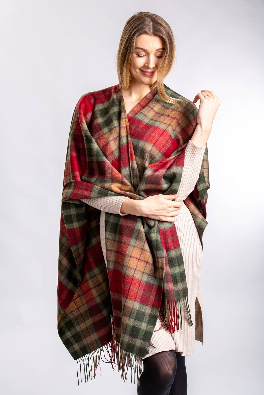 Autumn Buchanan Lambswool Cape