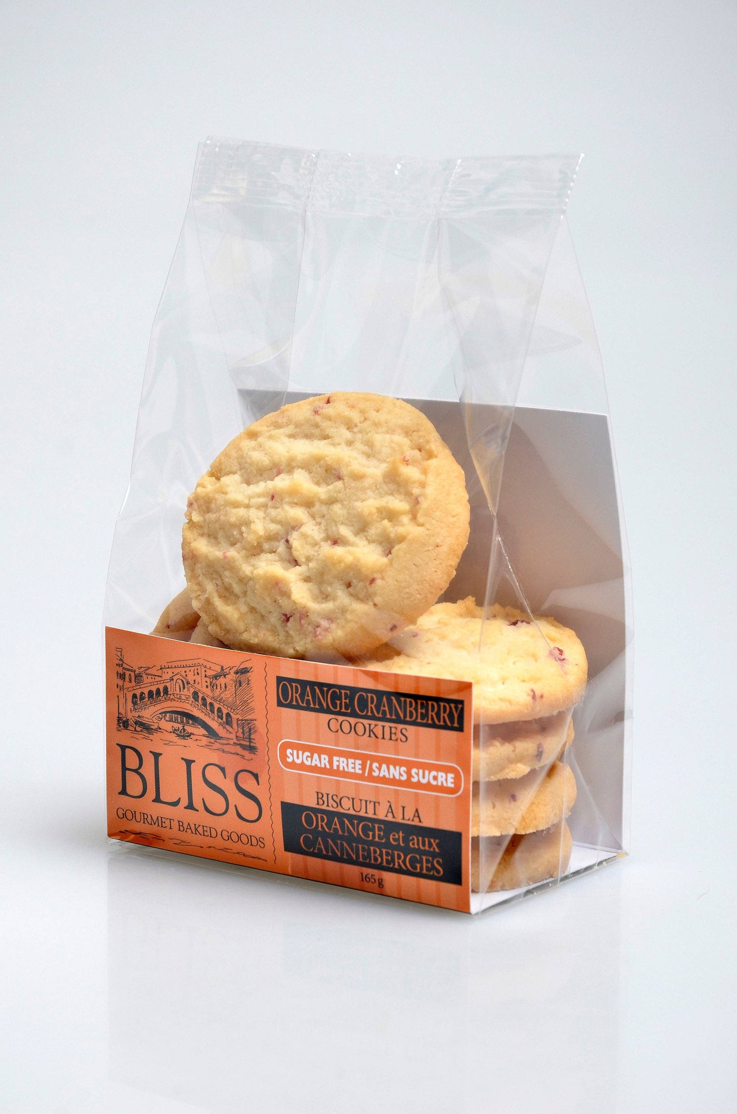 "NEW" - GOURMET COOKIES - ORANGE CRANBERRY (SUGAR FREE)