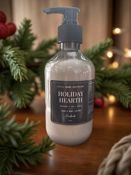 NEW - HAND & BODY LOTION - HOLIDAY HEARTH (Holiday Edition)