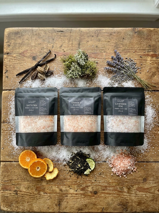 NEW - 🎄 Christmas Mineral Salt Soak Bundle – Holiday Gift Set