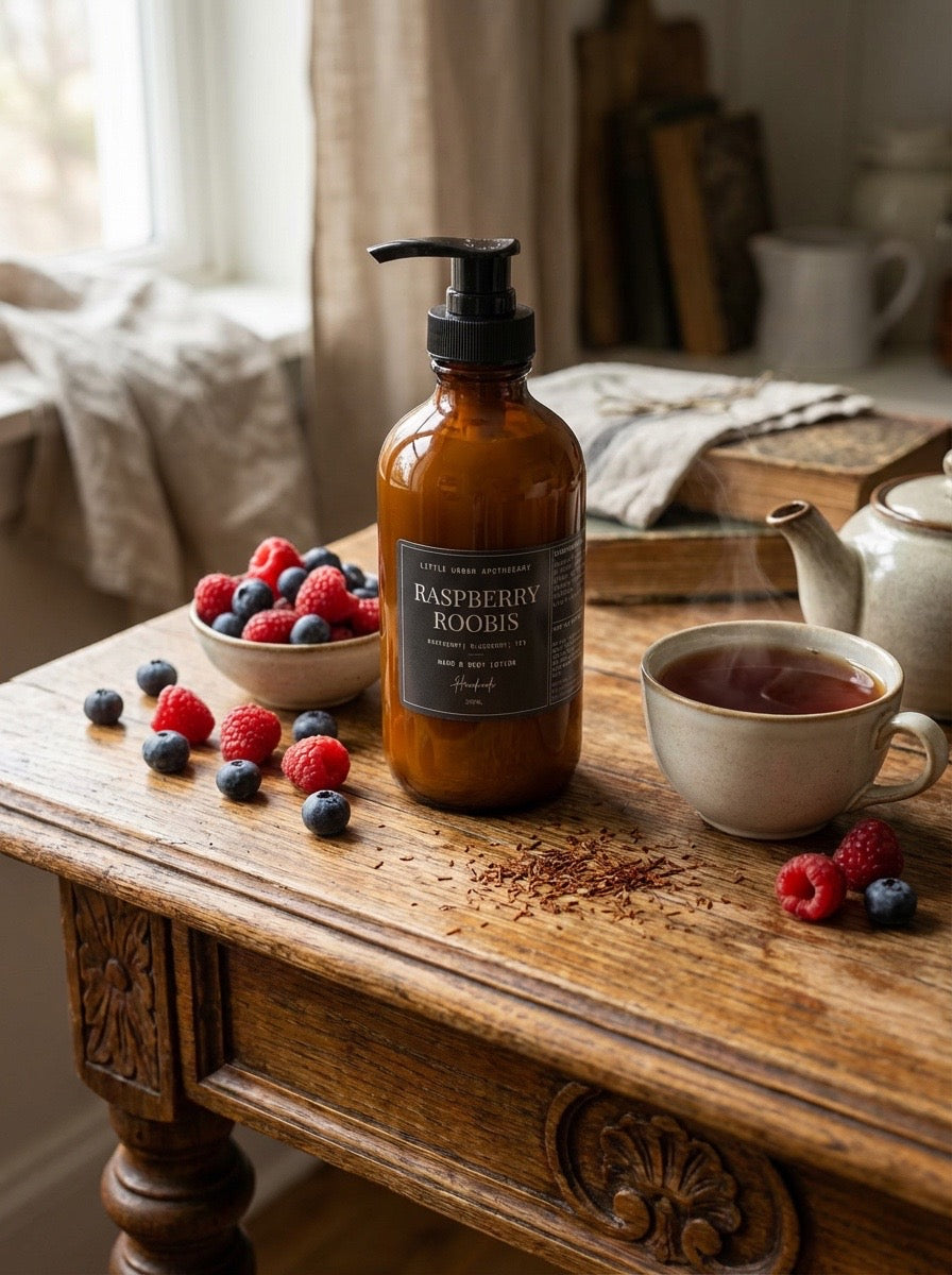 HAND & BODY LOTION - RASPBERRY ROOBIS