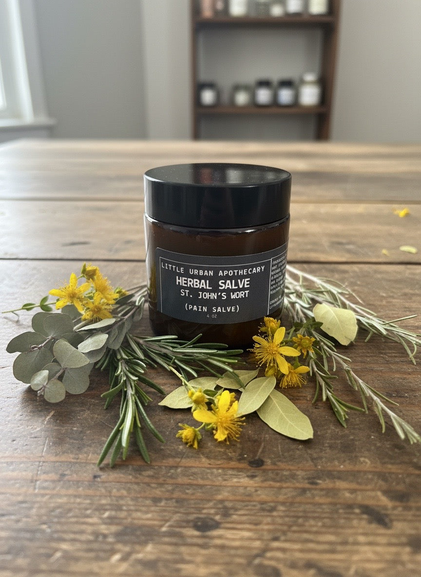 HERBAL SALVE - ST. JOHN'S WORT (For Aches & Pains)