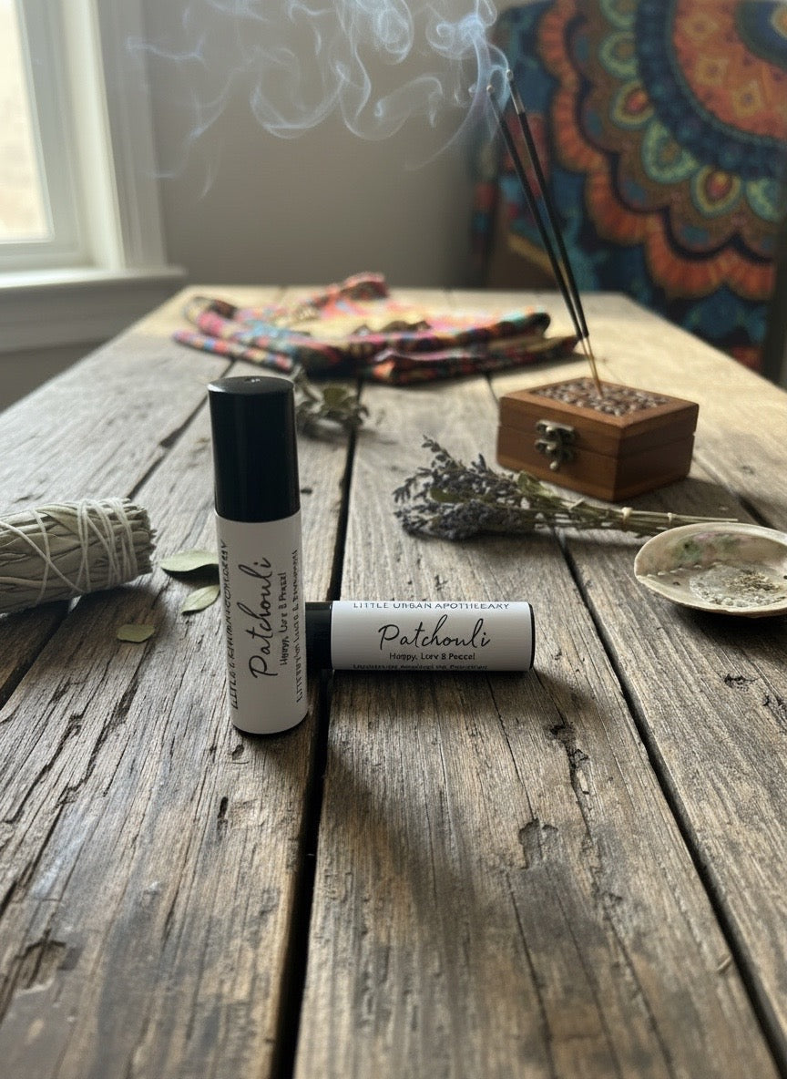 AROMATHERAPY ROLL-ON - PATCHOULI (Hippy, Love & Peace)