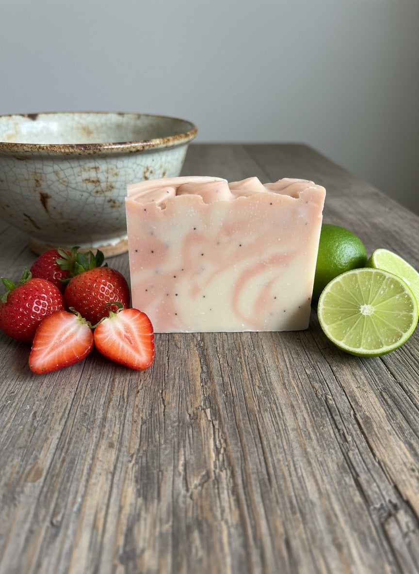 ARTISAN BAR SOAP - STRAWBERRY MOJITO