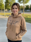 HOODIE - "I'M NOT PERFECT"  - "I'M LIMITED EDITION" - CARAMEL - XL