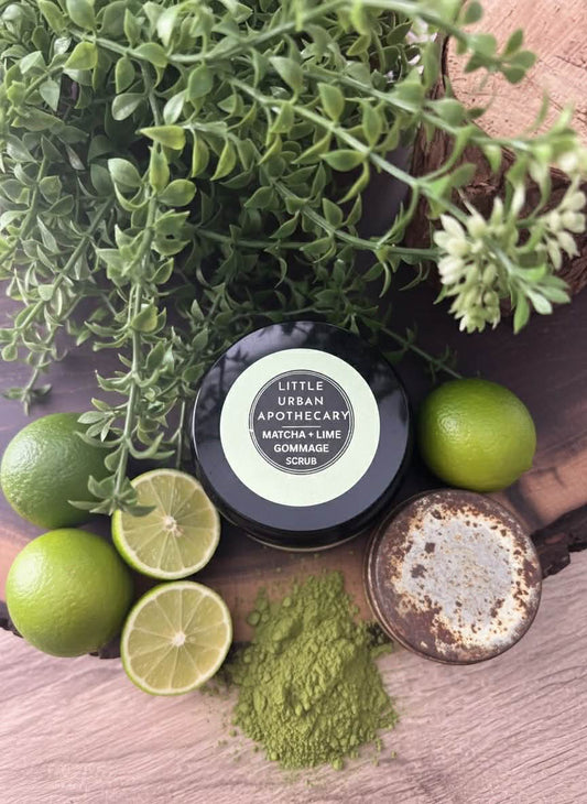 "NEW" MATCHA & LIME GOMMAGE - Exfoliating Sugar Scrub