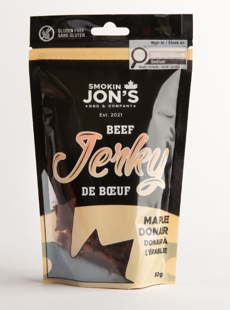 Smokin Jon's - Beef Jerky - Maple Donair
