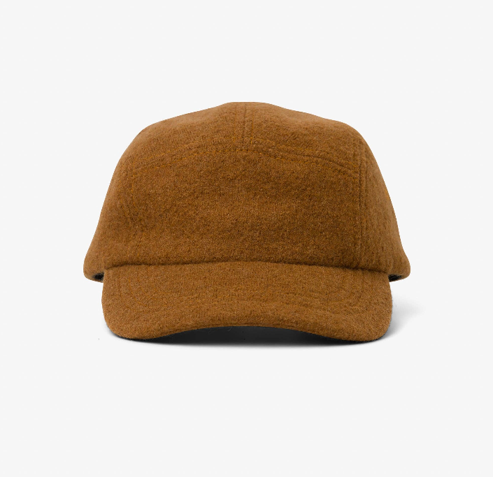 MERINO WOOL CAP  -  Burnt Orange - Unixex - Handmade in Canada 🍂