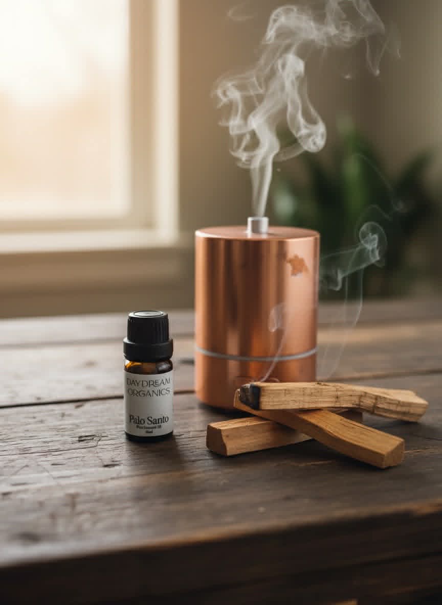ESSENTIAL OIL - Palo Santo Essential Oil – 10ml Grounding • Uplifting • Sacred Woods