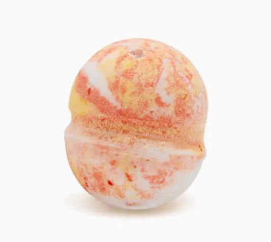 "NEW" BATH BOMB - PEACH BELLINI