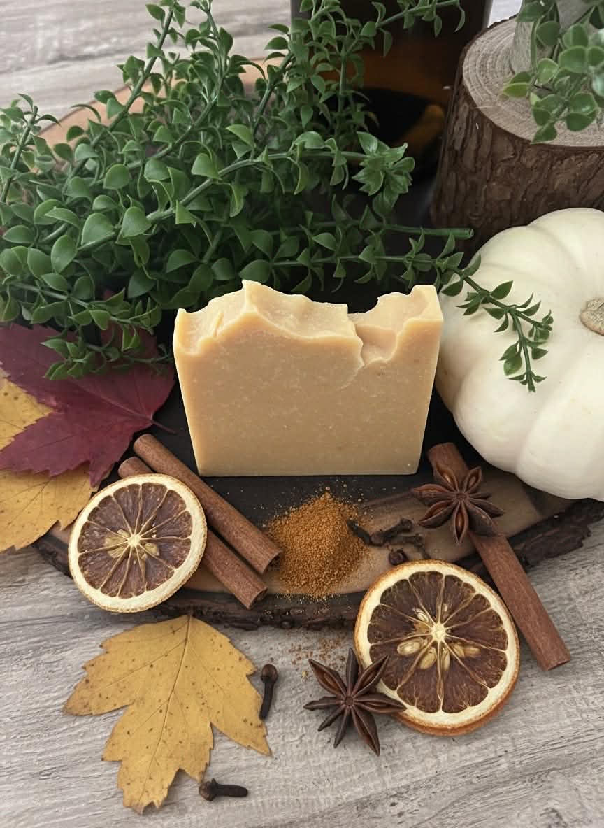 "NEW" BAR SOAP - FROSTED PUMPKIN - LIMITED EDITION