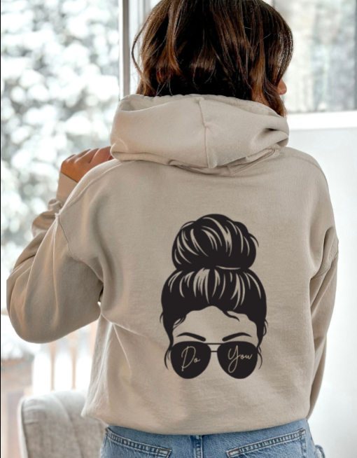 HOODIE - YOU DO YOU - CREAM - 2XL