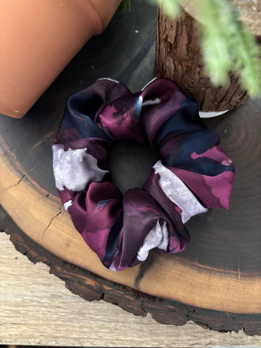 "NEW" SCRUNCHIE - SATIN - ECLIPSE