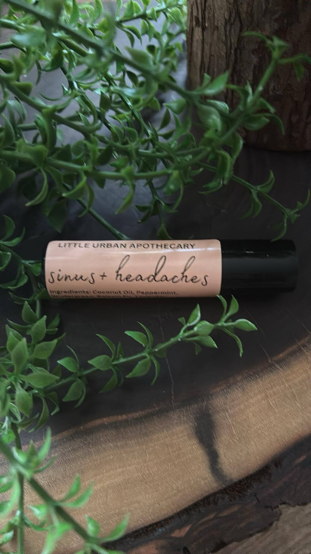 AROMATHERAPY ROLL- ON - SINUS + HEADACHES