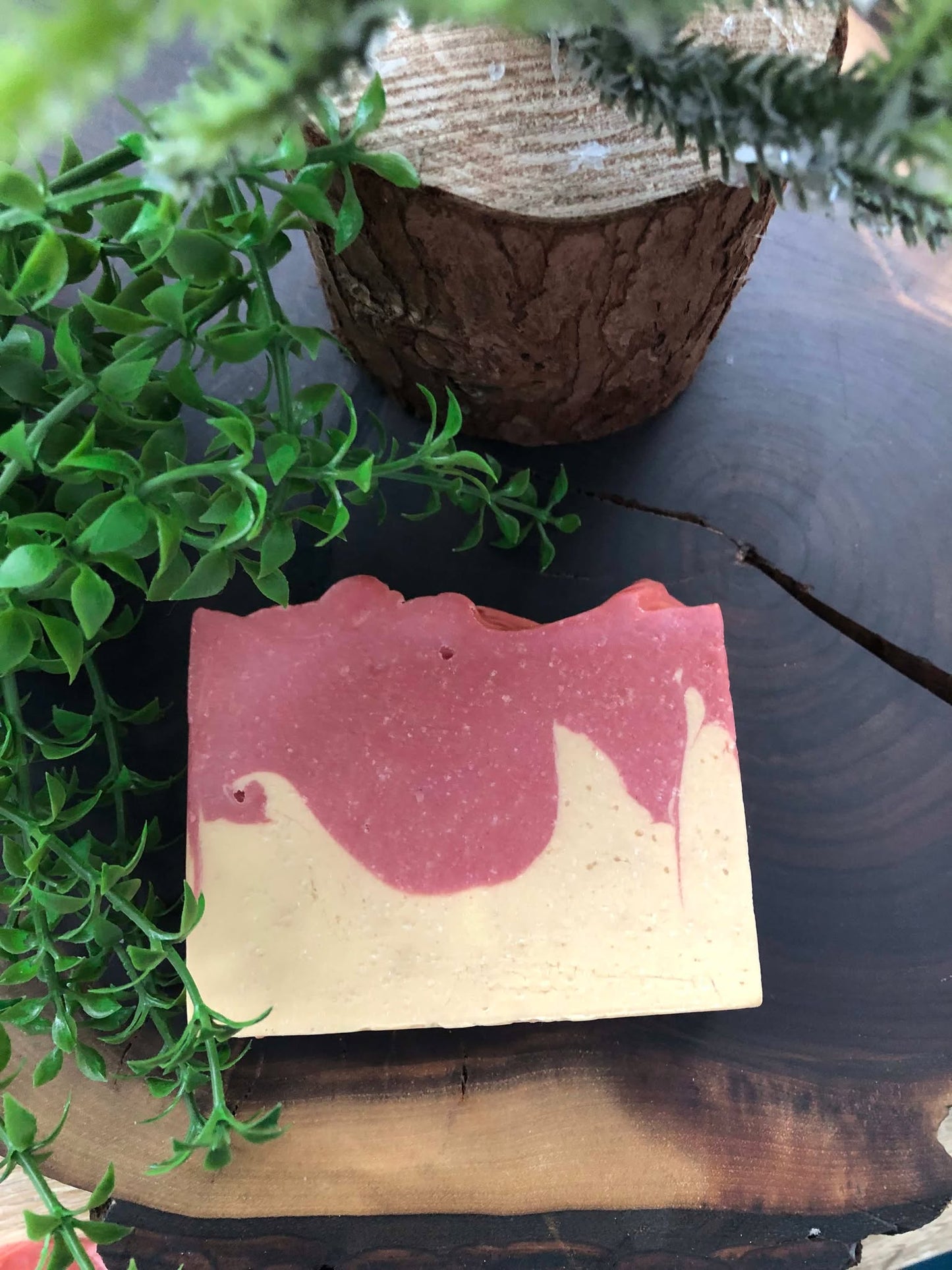 "NEW" BAR SOAP - STRAWBERRY KISS "With A Twist"