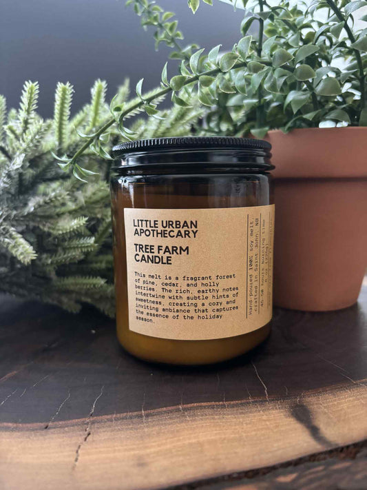 NEW - CANDLE 🌲 Tree Farm • Wooden Wick  (Holiday Edition)
