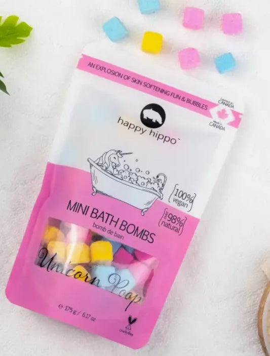 "NEW" MINI BUBBLE BOMBS - UNICORN POOP