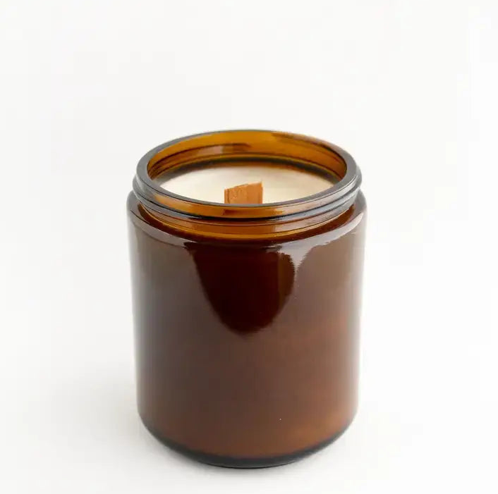 SOY CANDLE - Maple Cream & Chai + Wooden Wick 🍁