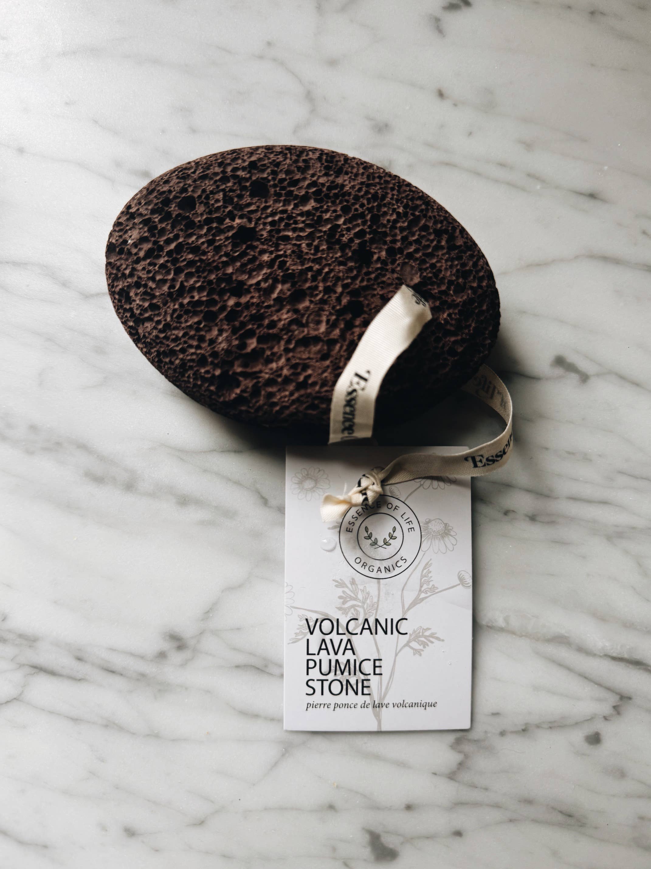 NATURAL VOLCANIC PUMICE STONE | Gentle Foot &amp; Callus Exfoliator