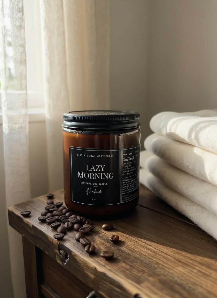 SOY CANDLE - LAZY MORNING