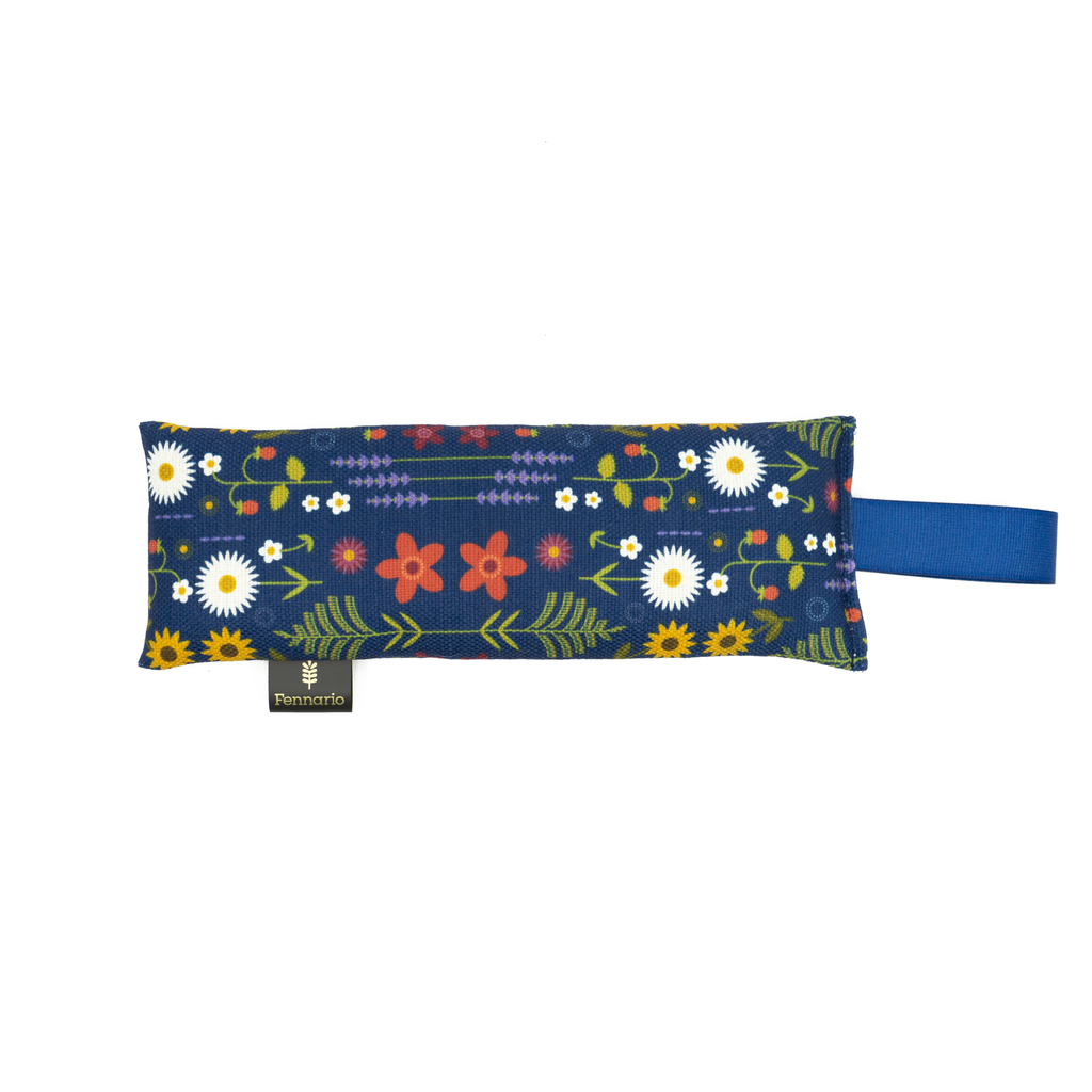 EYE PILLOW + LAVENDER BUDS + FLAX SEED - Infused With English Lavender Essential Oil