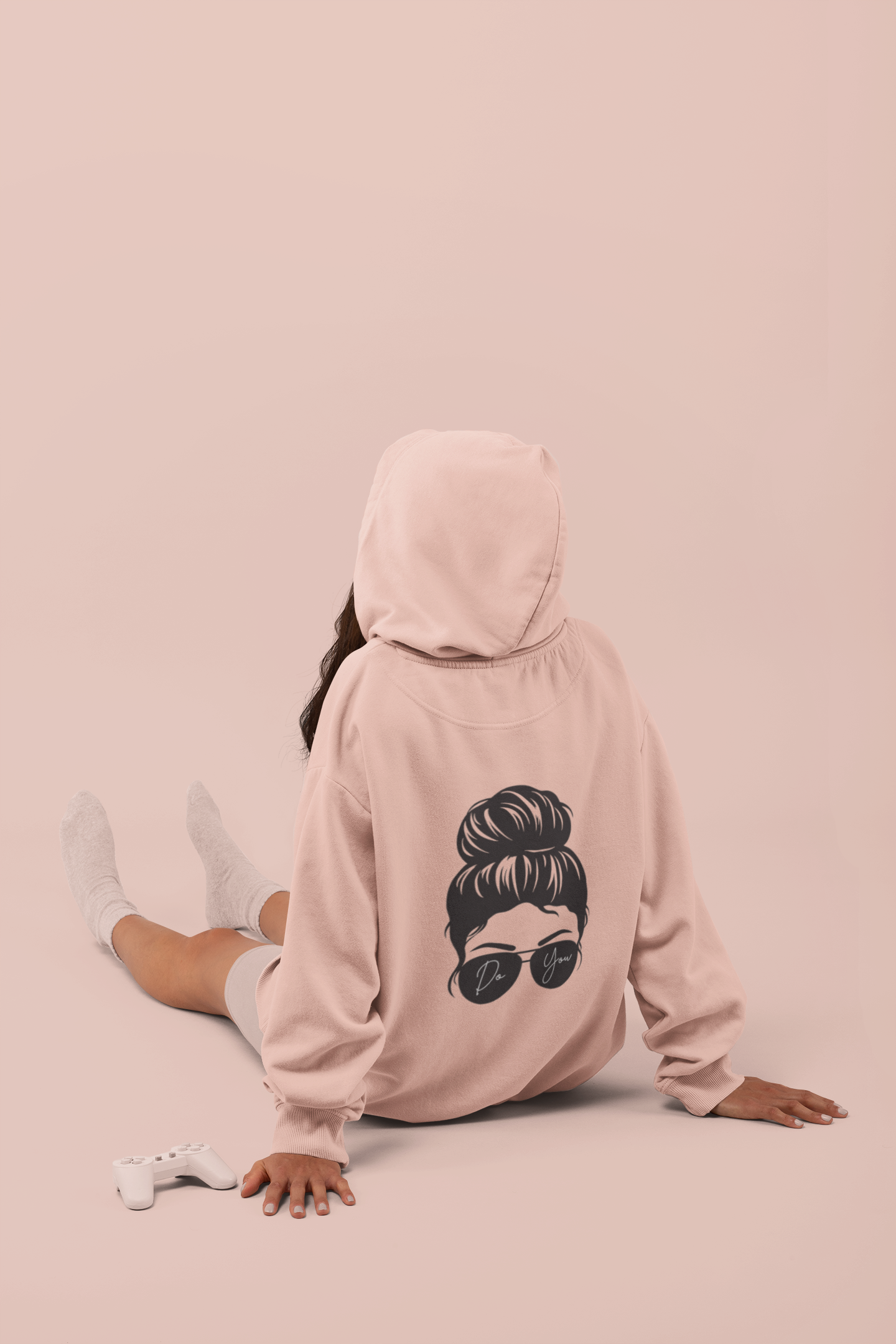HOODIE - “You Do You”  – Limited Edition Blush Pink - Small