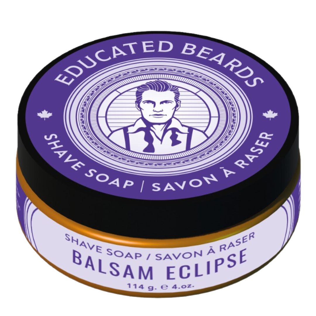 "NEW" SHAVE SOAP - BALSAM ECLIPSE - EDUCATED BEARDS