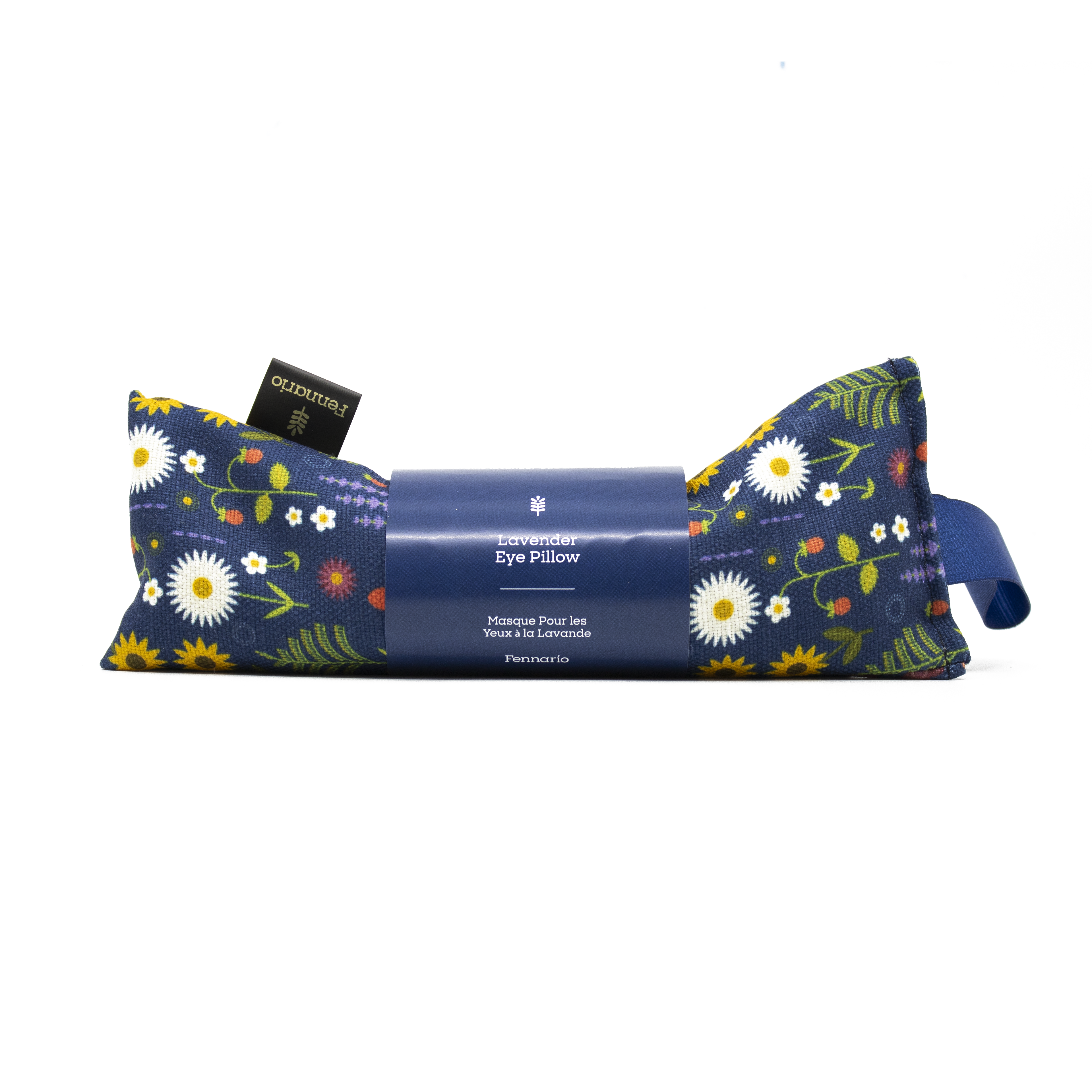 EYE PILLOW + LAVENDER BUDS + FLAX SEED - Infused With English Lavender Essential Oil