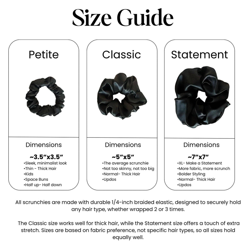 "NEW" SCRUNCHIE - SATIN - WOODLAND FLORAL