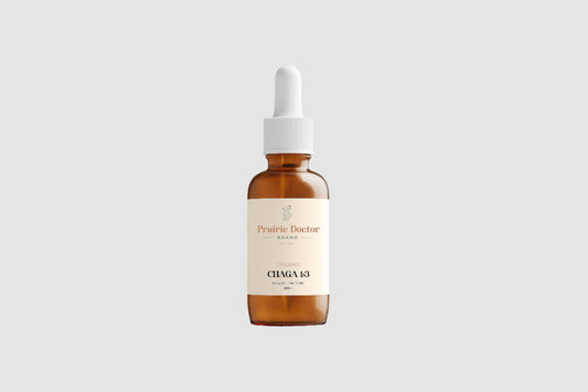 "NEW" HERBAL TINCTURE - ORGANIC CHAGA - Mushroom Tincture (Single Extraction)